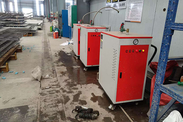 36kw电加热蒸汽发生器助力于水泥制品养护工艺