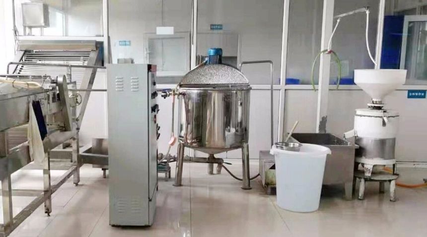凉皮加工